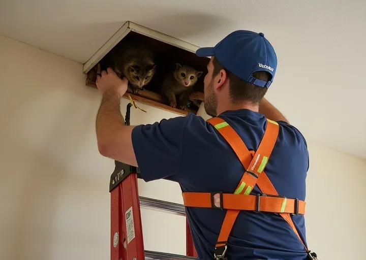 Safe Roof Cavity Access Chevron Island